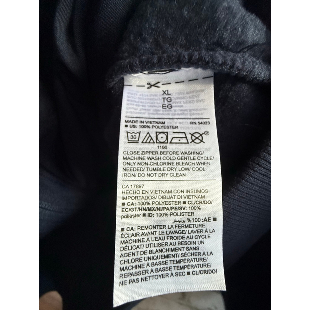 NWT Men’s Old Navy Micro Performance Fleece Chest-Pocket Zip Jacket Navy sz XL - Picture 4 of 4